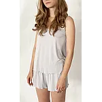 Pijama dama Nicol Da Re, Marie Silver, Bambus, M, Gri